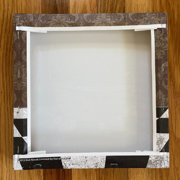 Canvas wall decor - Bathroom (11.5 inch x 11.5 inch ) - Picture 2 of 3